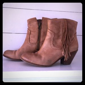 Sam Edelman Fringe Booties